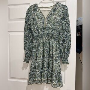 Green & Blue Max Studio Dress